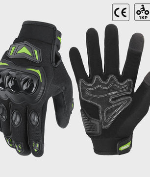 KEMIMOTO Zomer Motorhandschoenen met CE Knokkelbescherming en Touchscreen Functie