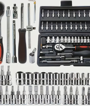 150-delige Multifunctionele Autoreparatie Gereedschapskist - Complete Mechanische Toolkit