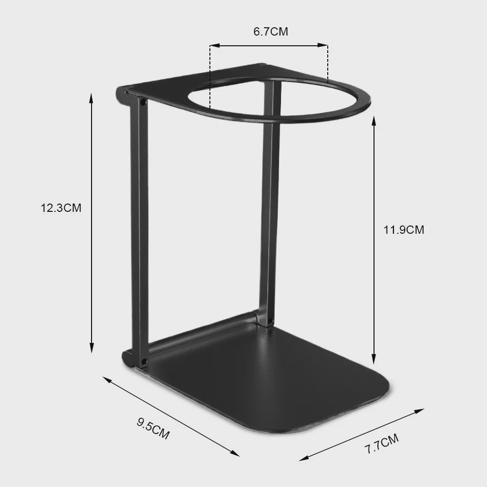 Opvouwbare Aluminium Koffie Drip Stand - Universeel voor Espresso & Pour-Over - Ideaal voor Camping & Reizen