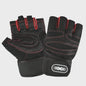 Half Vinger Trainingshandschoenen met Polsband - Fitness, Gewichtheffen, Fietsen