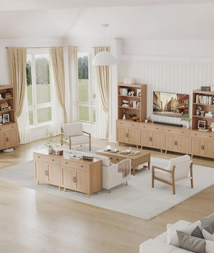 Veelzijdige Dressoir Kast met Lades en Planken - Stijlvolle Opbergoplossing voor Woonkamer, Slaapkamer of Kantoor