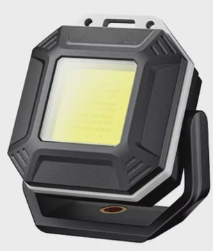 Draagbare Oplaadbare Solar Campinglamp met Powerbank Functie - Waterdicht & COB LED