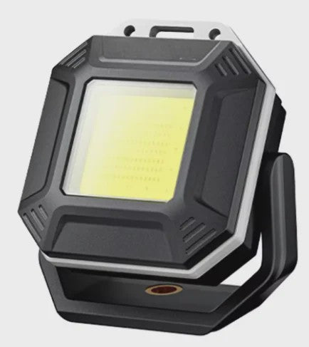 Draagbare Oplaadbare Solar Campinglamp met Powerbank Functie - Waterdicht & COB LED