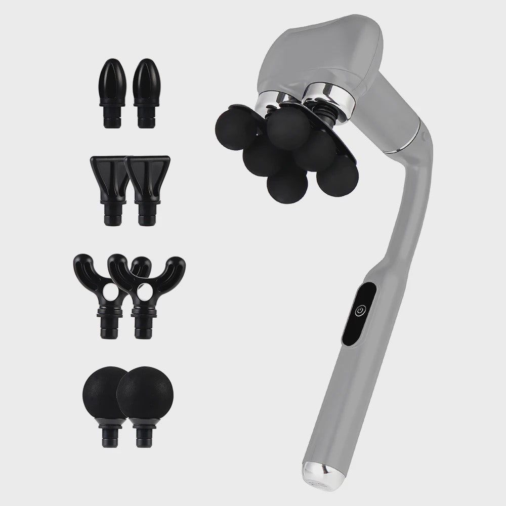 Professionele Massage Gun met 6 Koppen: Diepe Weefsel Vibratiemassage voor Herstel