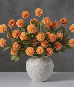Zijden Kunstbloemen Stelen (70cm) - 4 Bloemhoofden Daisy/Paardenbloem voor Decoratie