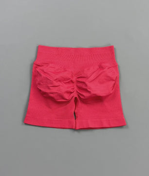HISTELLO Seamless Biker Shorts Dames - Low Waist Scrunch Butt voor Fitness & Yoga