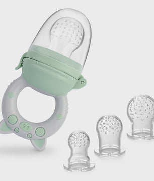 Siliconen Fruit- en Groentespeen voor Baby's en Peuters (6-36 mnd) - Bijtspeen & Voeding