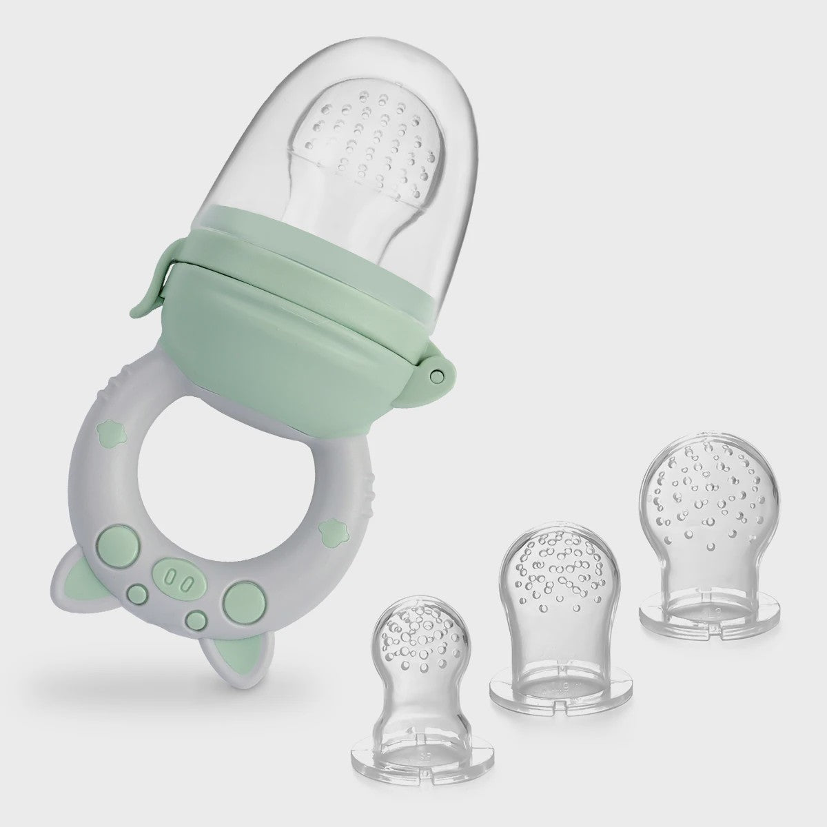 Siliconen Fruit- en Groentespeen voor Baby's en Peuters (6-36 mnd) - Bijtspeen & Voeding