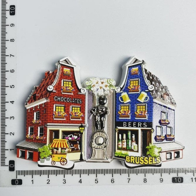 België Koelkastmagneet - Souvenir & Decoratie voor de Keuken