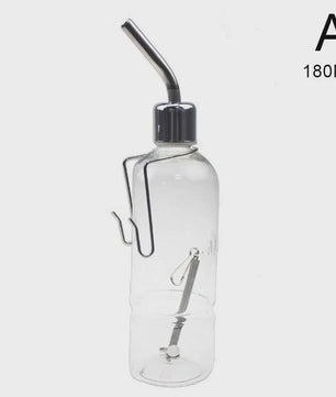Automatische Drinkfles voor Kooi | 180ml & 350ml | Konijn, Hamster, Cavia, Vogel