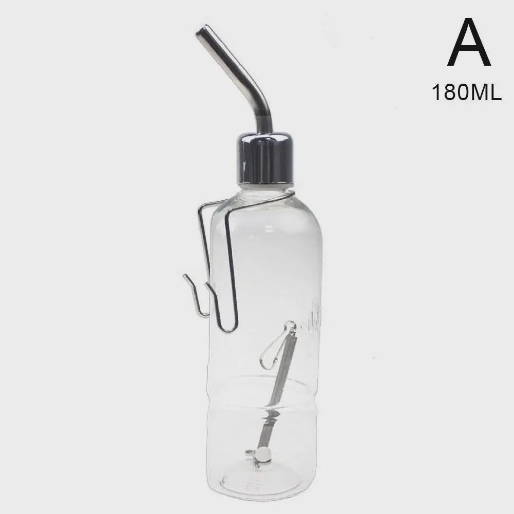 Automatische Drinkfles voor Kooi | 180ml & 350ml | Konijn, Hamster, Cavia, Vogel