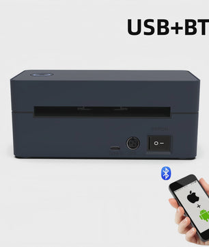 Draagbare Thermische Labelprinter - Geen Inkt Nodig, Bluetooth & USB, Hoge Snelheid voor Kleine Bedrijven