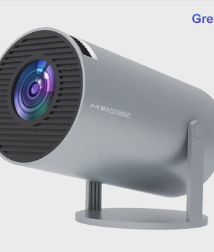 Magcubic HY300 Pro+ Mini Beamer: 8K Ondersteuning, Wifi6, Android, Draagbaar Home Theater