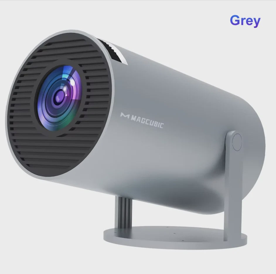Magcubic HY300 Pro+ Mini Beamer: 8K Ondersteuning, Wifi6, Android, Draagbaar Home Theater