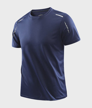 CHRLCK Heren Sport T-shirt - Sneldrogend, Ademend voor Lopen, Wandelen & Outdoor Zomer