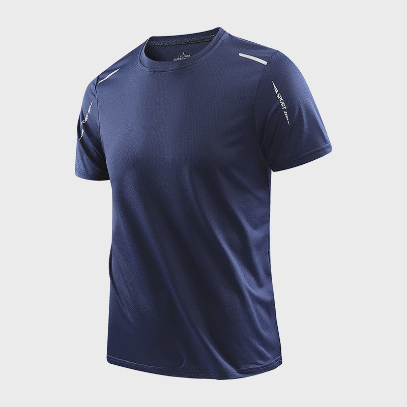 CHRLCK Heren Sport T-shirt - Sneldrogend, Ademend voor Lopen, Wandelen & Outdoor Zomer