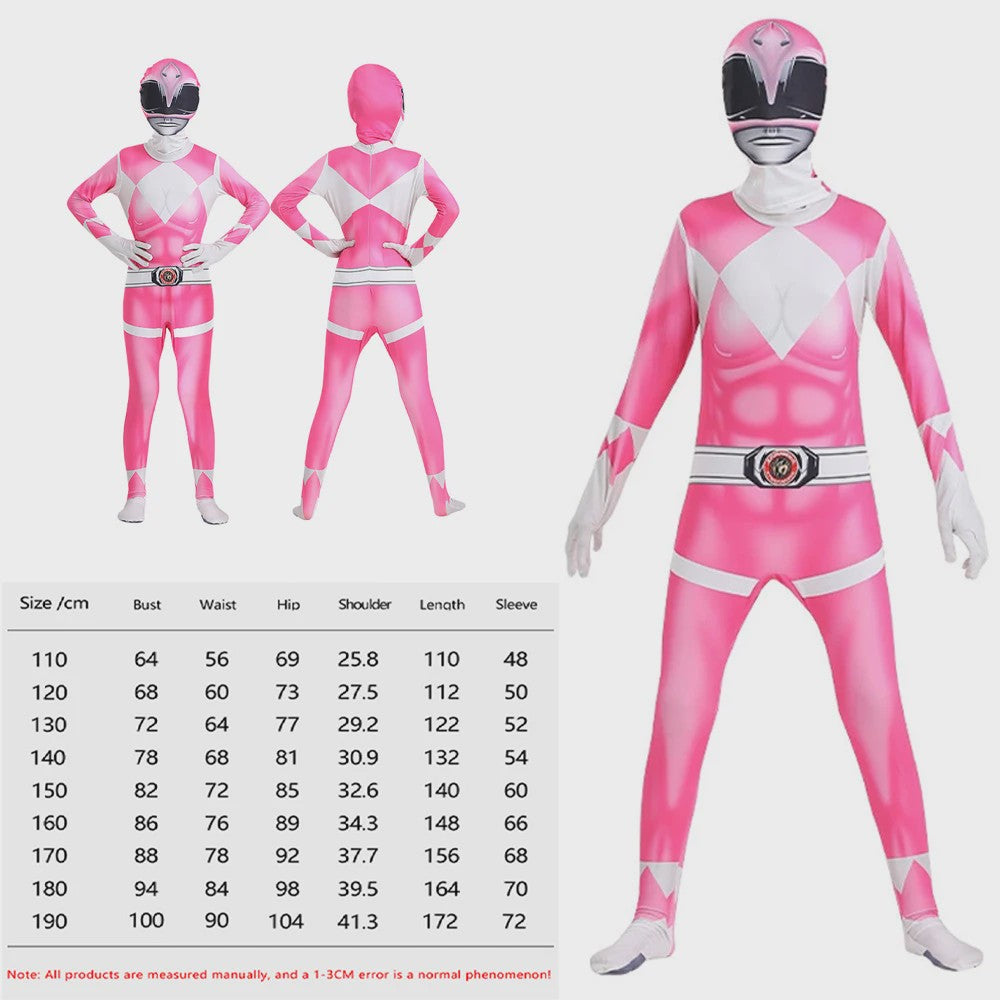 Samurai Sentai Shinkenger Rangers Cosplay Jumpsuit - Compleet Ranger Kostuum