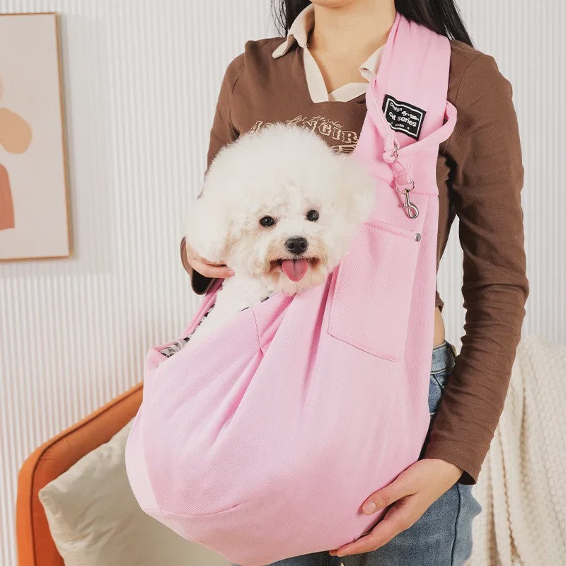 Comfortabele Honden & Katten Draagtas Sling - Ideaal voor Outdoor Reizen & Dagjes Uit