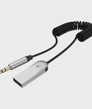 Draadloze Bluetooth 6.0 AUX Audio Ontvanger voor Auto & Hifi - Muziek & Handsfree Bellen