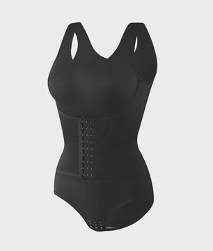 Dames Bodysuit Shapewear met Rits en Buikcontrole - Taille Trainer & Slankmakend Korset