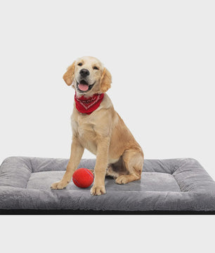 Ultra Zacht Hondenkussen - Wasbaar & Anti-Slip Benchmat voor Middelgrote tot Grote Honden