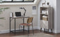 VASAGLE Compact Bureau - Stijlvol Metalen Frame Bureau voor Studie, Kantoor of Slaapkamer