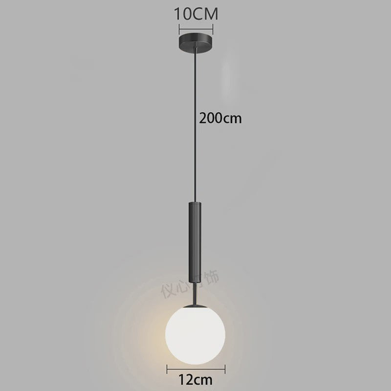 Moderne LED Hanglamp voor Slaapkamer en Nachtkastje - Stijlvolle Binnenverlichting