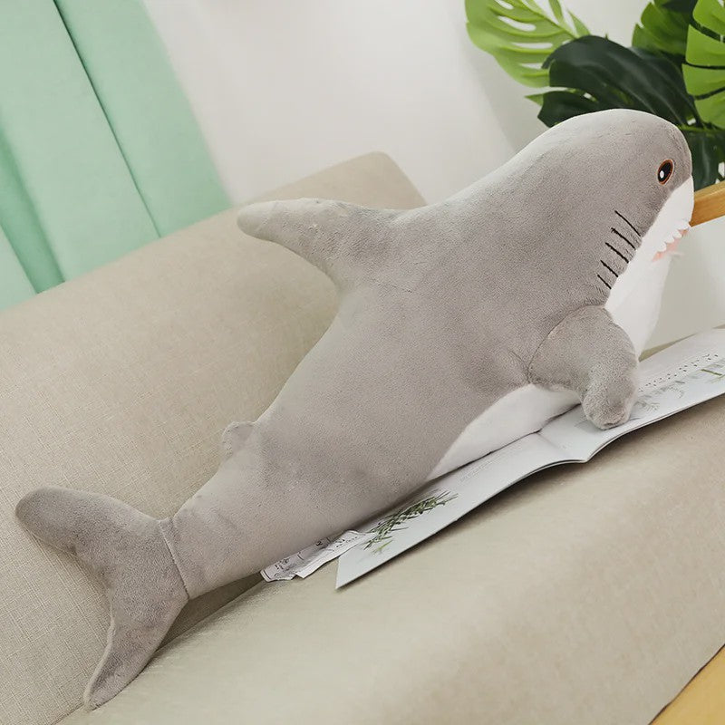 Grote Zachte Knuffel Haai Pluche Speelgoed 140cm - Leuk Cadeau voor Kinderen