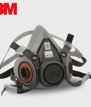 3M 6200 Herbruikbaar Halfmasker Gasmasker voor Verf, Chemicaliën en Stof