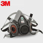 3M 6200 Herbruikbaar Halfmasker Gasmasker voor Verf, Chemicaliën en Stof