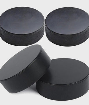 Set van 4 Street Hockey Pucks - Officiële Maat (3 inch diameter) voor Training en Indoor Spel