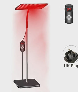 LED Roodlichttherapie Paneel met Standaard - 660nm & 850nm Nabij-Infrarood