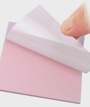 Creatieve Transparante PET Sticky Notes - Waterdicht & Herbruikbaar (50 Vel)