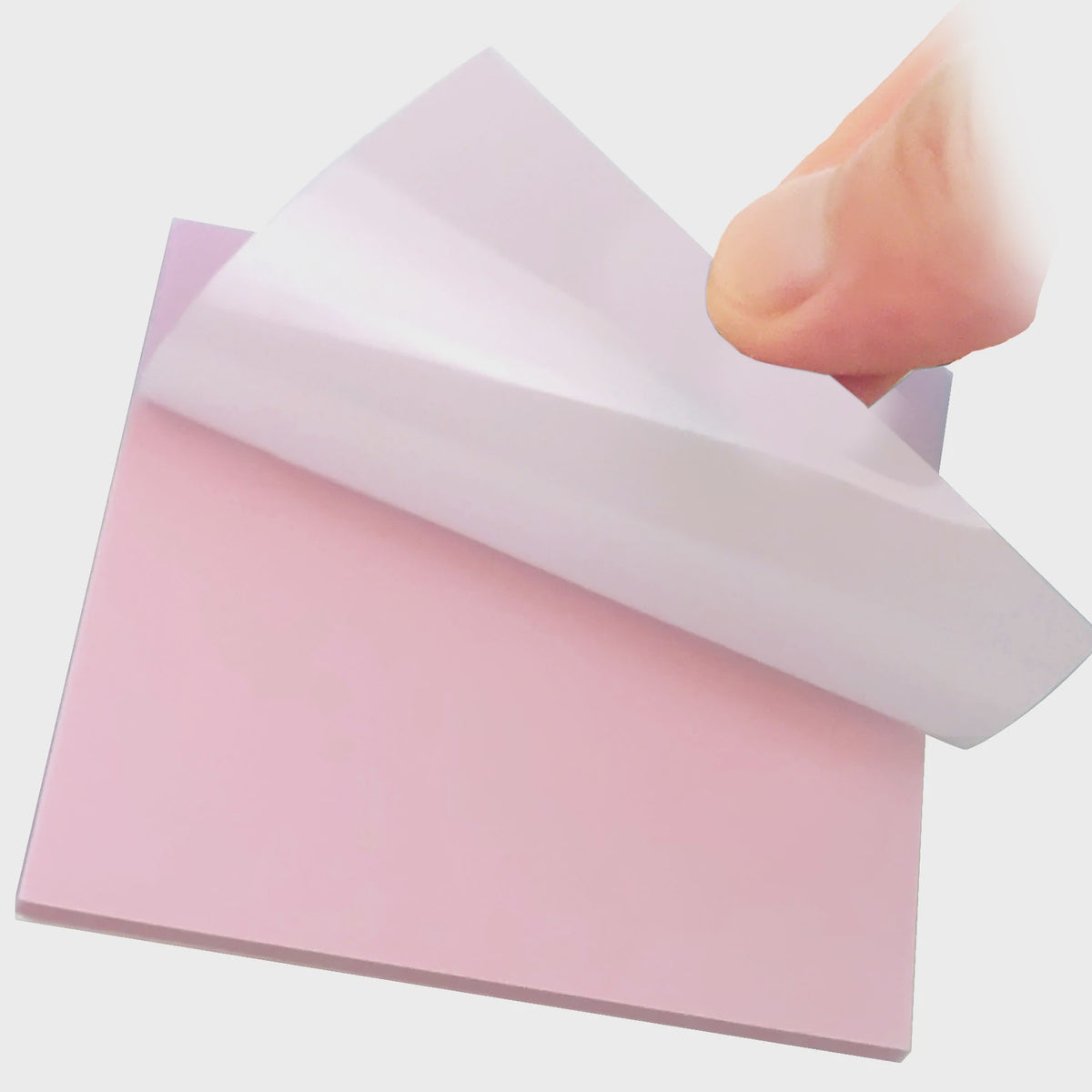 Creatieve Transparante PET Sticky Notes - Waterdicht & Herbruikbaar (50 Vel)