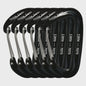 Set van 6 Karabiners 12kN D-Ring - Robuust Aluminium voor Outdoor & Klimmen