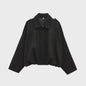 Dames Vintage Suède Bomberjack - Bruin/Groen - Loose Fit Casual Jas