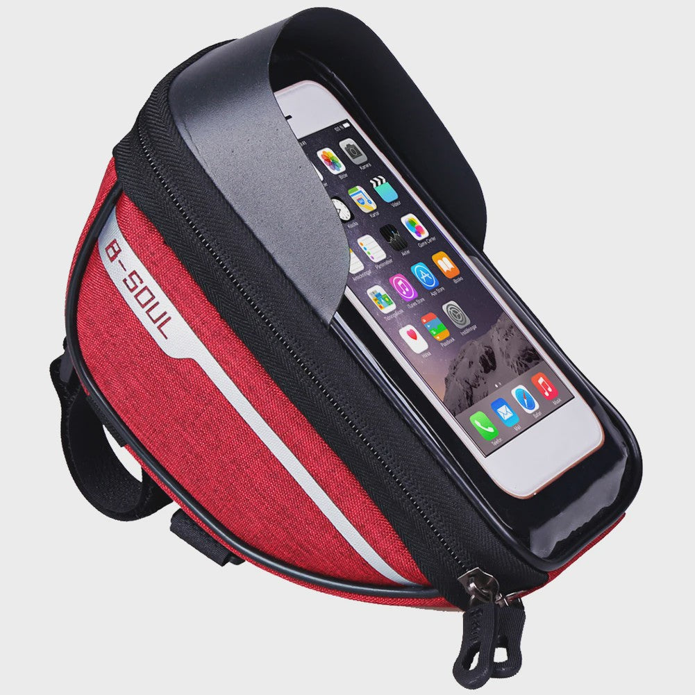 Bicycle Bag Waterproof Touch Screen Cycling Bag Bicycle Front Cell Phone Holder Bag 4.7-6.8 inch Phone Case Bike Accessories