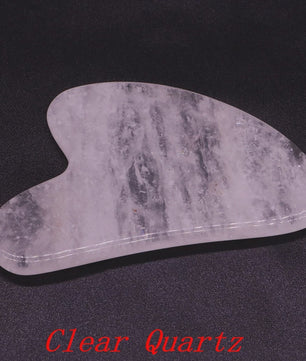 Gua Sha Schraper Gezichtsmassage Tool van Natuursteen voor Huidverzorging