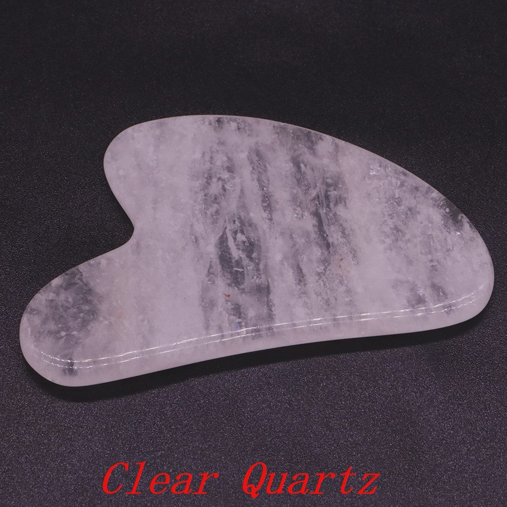 Gua Sha Schraper Gezichtsmassage Tool van Natuursteen voor Huidverzorging