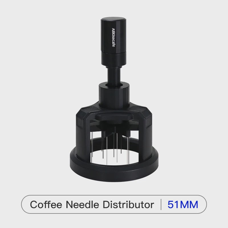 ALIKISSCAFE WDT Tool: Magnetische Espresso Naaldverdeler voor Barista's (51-58mm)