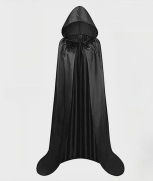 Unisex Kap met Capuchon - Lange Halloween Cape voor Kinderen en Volwassenen