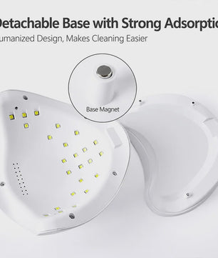 Professionele UV/LED Nageldroger Lamp met LCD Display en Smart Sensor - Snel Drogen van Gel Polish