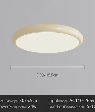 Moderne Scandinavische LED Plafondlamp - Stijlvol en Veelzijdig