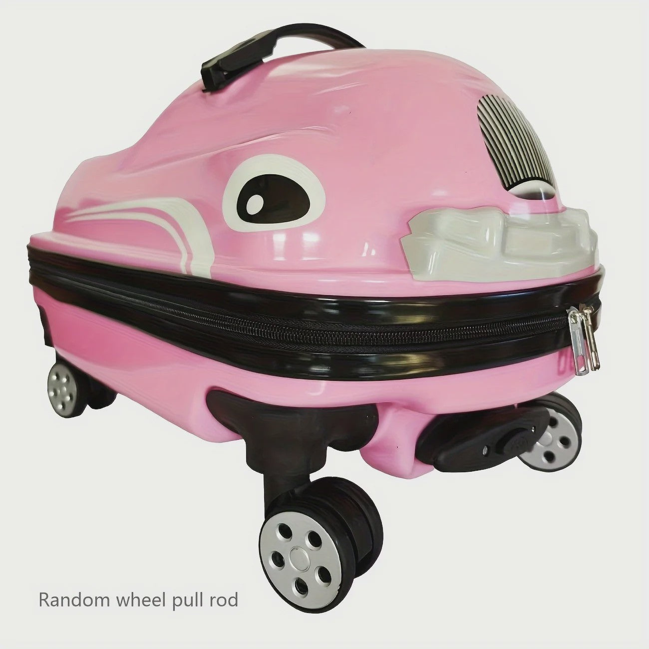 Vrolijke 20-Inch Kinderkoffer in Cartoon Auto Design - Stevig ABS PC met Spinnerwielen