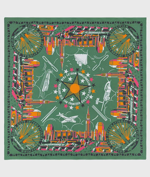 Unisex Katoenen Bandana met Dierenprint & Paisley Motief - Veelzijdig te Dragen