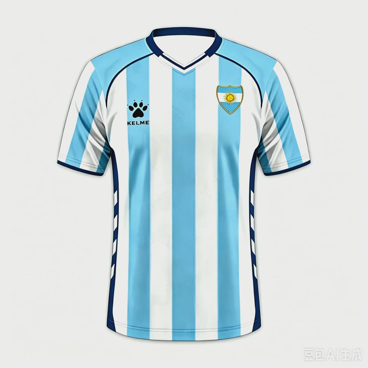 KELME Heren Argentinië Voetbalshirt 2026 - Stijlvol & Ademend voor Dagelijks Gebruik