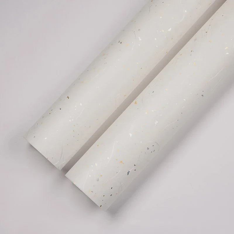 Luxe Geschenkpapier Set - 6 Kleuren met Goud & Zilver Sprinkles - Waterdicht & Ideaal voor Knutselen
