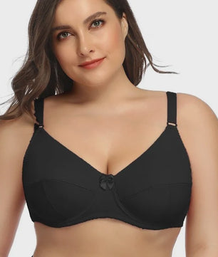 Beauwear Volle Cup Minimizer BH met Beugel - Grote Maten (36-52 D/E/F) - Zwart & Nude