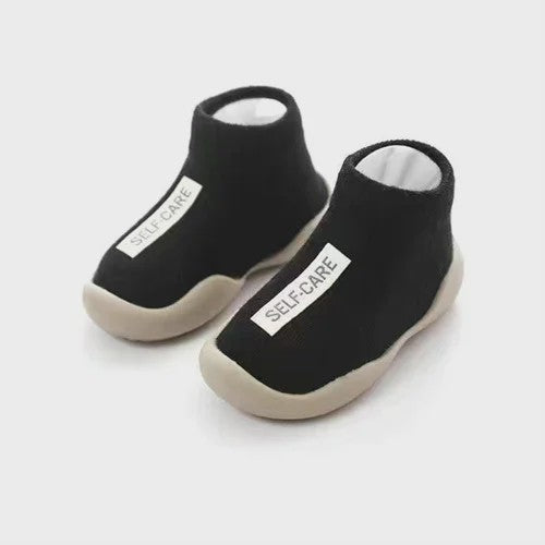 Zachte Babyschoentjes Sokken - Antislip Loopzool voor Eerste Stapjes