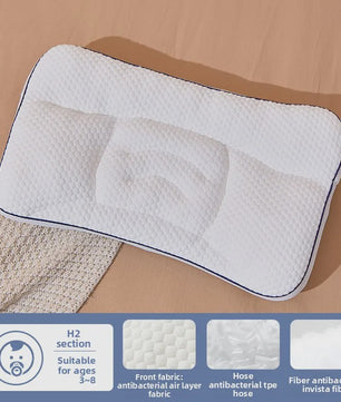 Baby Hoofdkussen met Neksteun - Ergonomisch en Ademend voor Kinderen (1-16 Jaar)